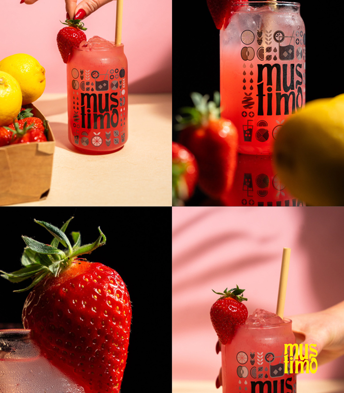 Mustimo Erdbeere-Zitrone 1.000ml